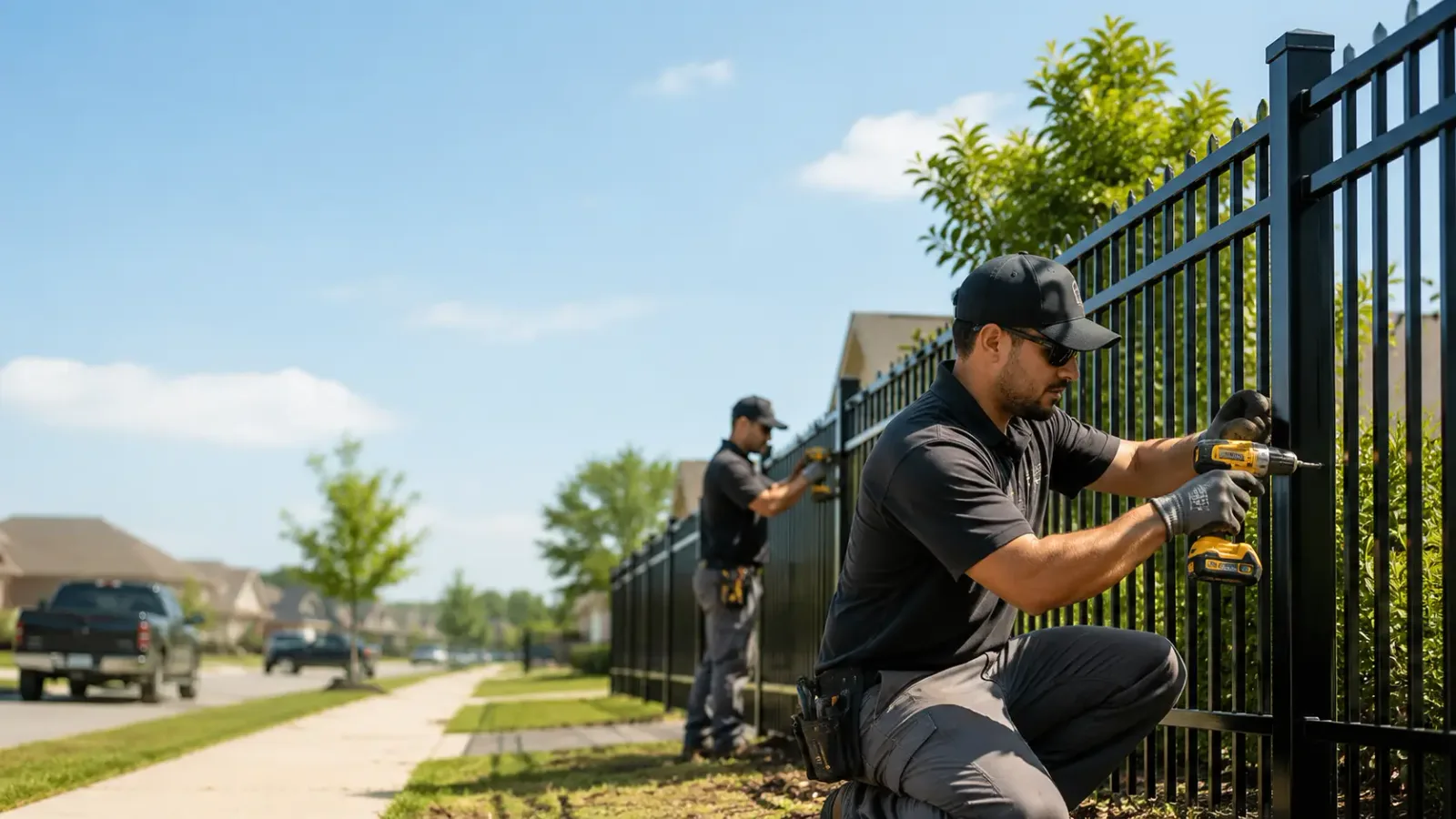 Metal Fence Installation in Roberts, IL